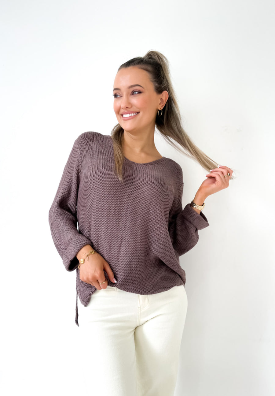 Bonnie Knit - Taupe