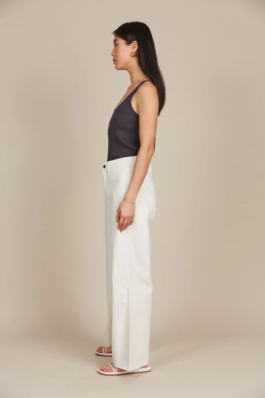 Tate Denim Jeans - Salt