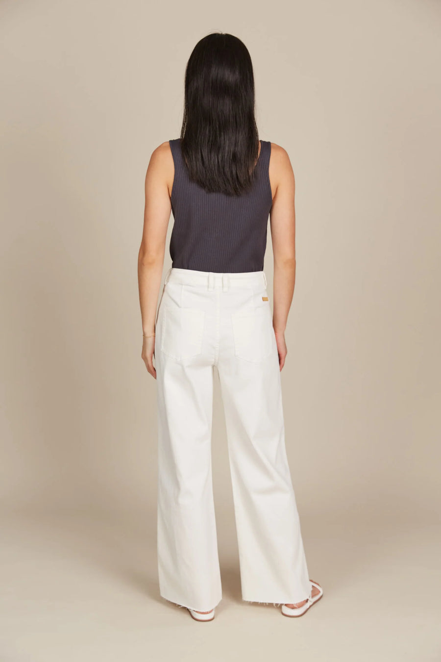 Tate Denim Jeans - Salt