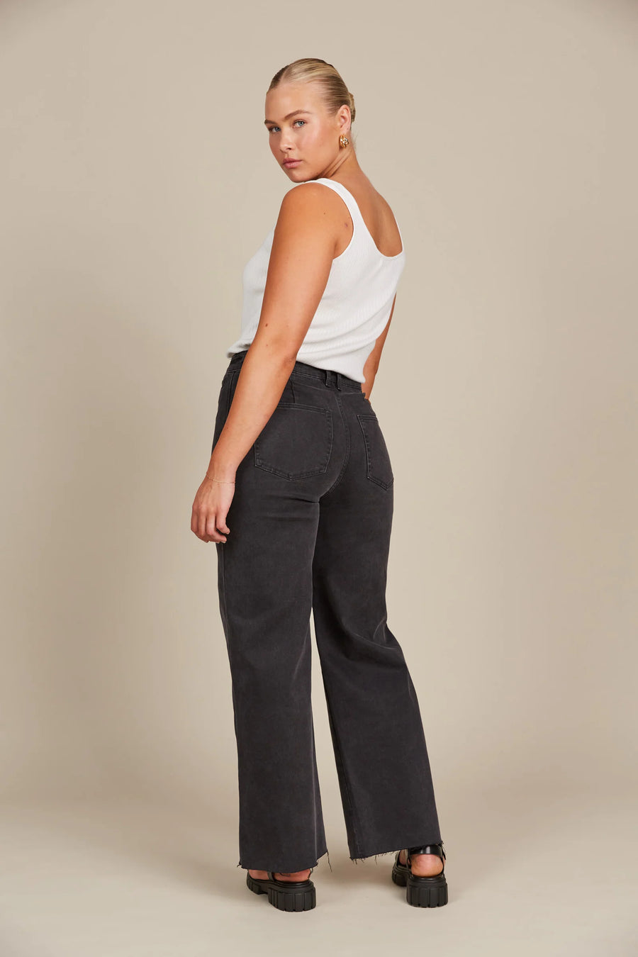 Tate Denim Jeans - Ash