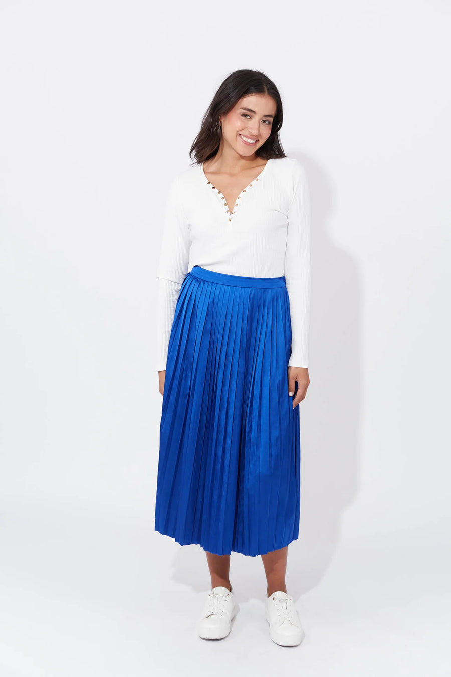 Doha Pleated Skirt