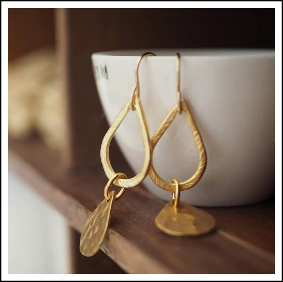 Luxe droplet earrings