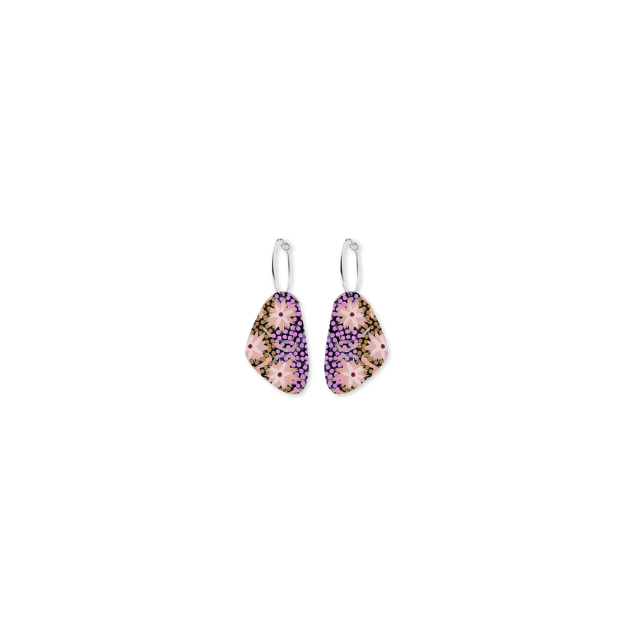 Azeza Possum pippi hoop earrings